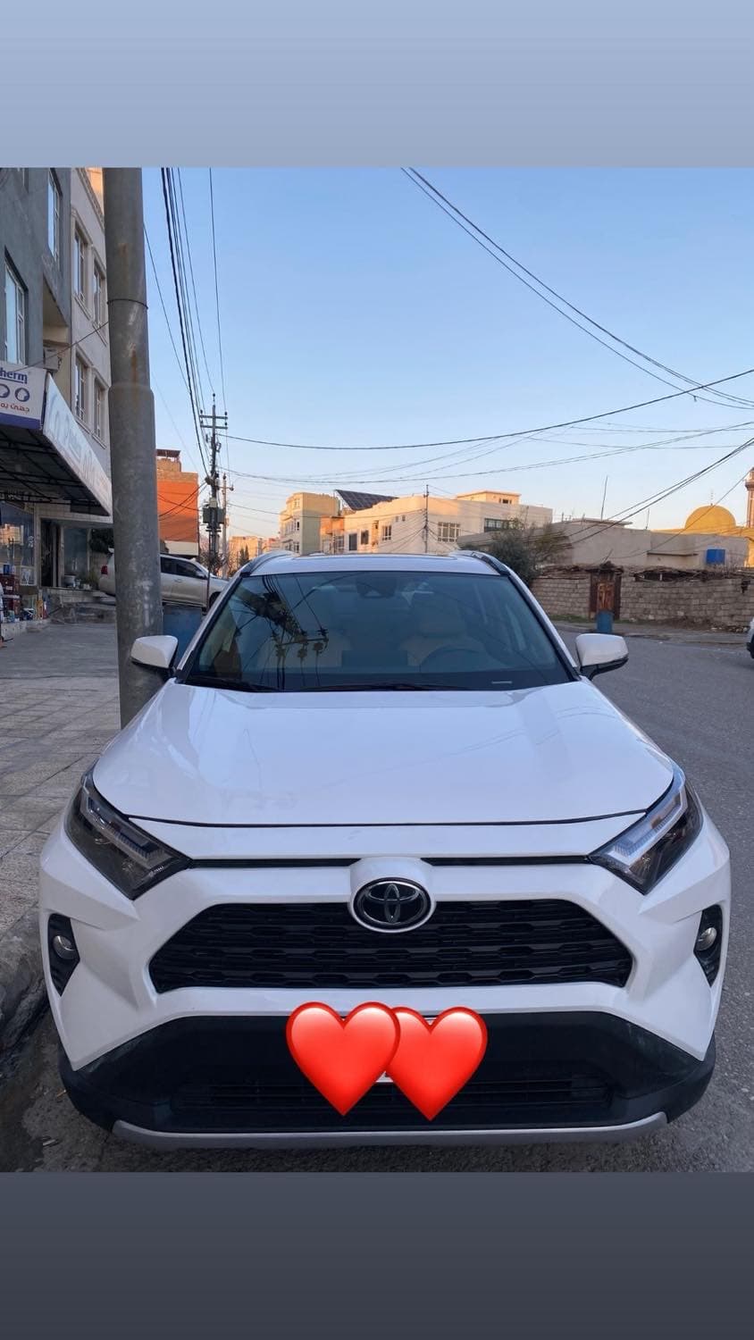 تويوتا راف فور 2025 - دهوك أبيض