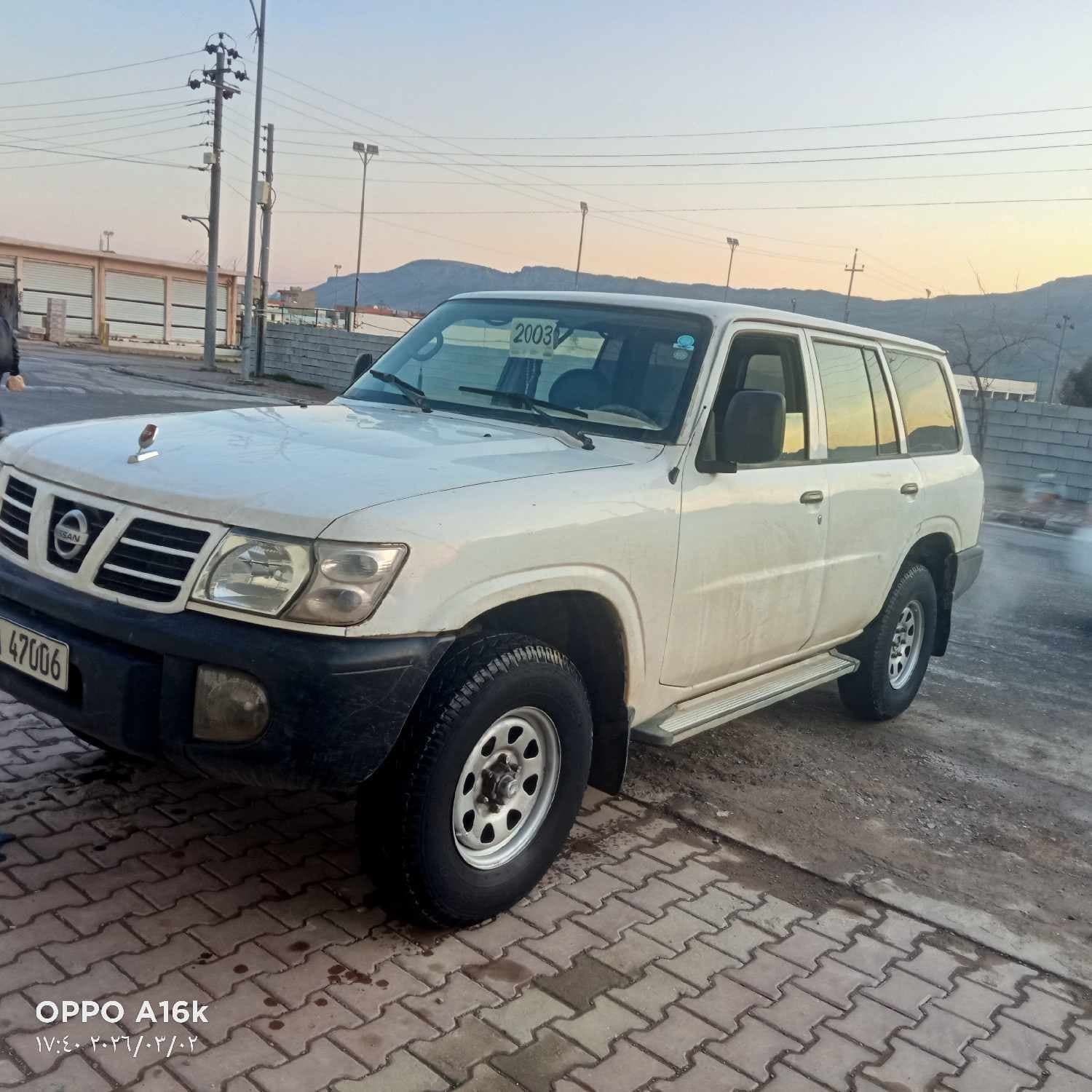 نیسان پاترۆڵ 2003 - سلێمانی سپی