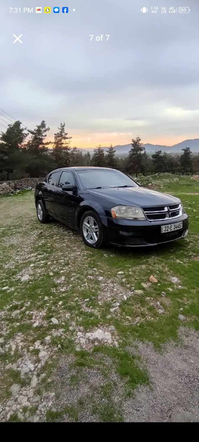 دودج أفينجر 2012 - السليمانية أسود