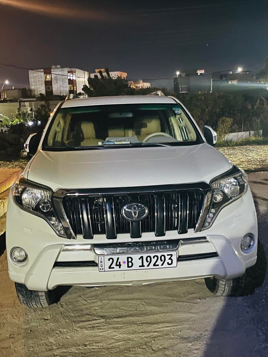 تويوتا لاند كروزر برادو 2014 - دهوك أبيض